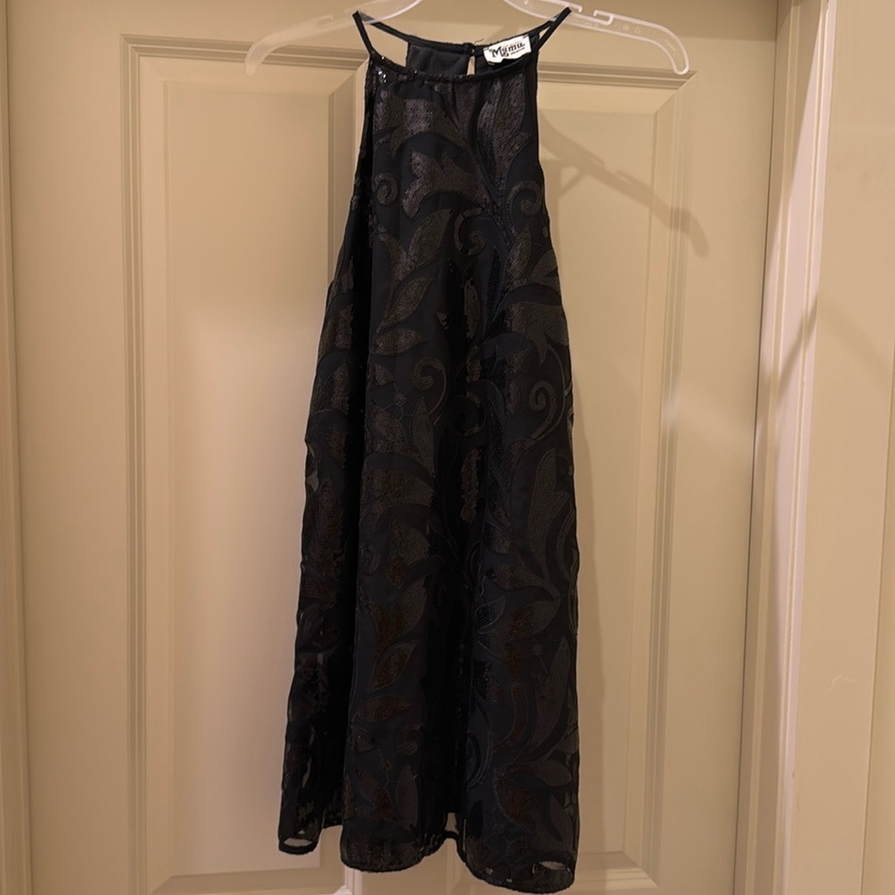 Show Me Your Mumu Black Sequin Dress